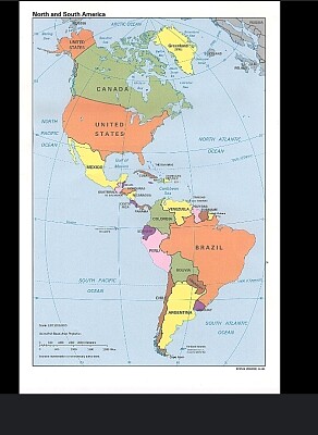 Mapa de América