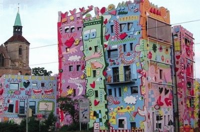 painted building jigsaw puzzle