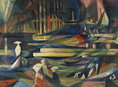Walter Pach St Patrick nuit