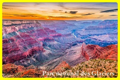 Parc national des Glaciers (Etats Unis)
