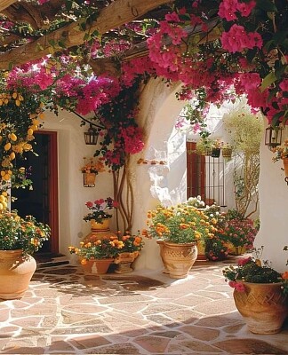 Bonito patio