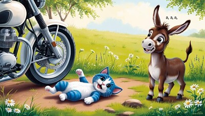 Michin se cayó de la moto