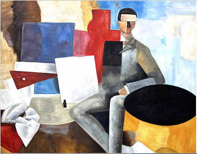 la Fresnay l 'homme assis
