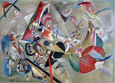 Kandinsky dans le gris