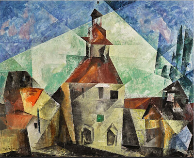 Feininger l 'église