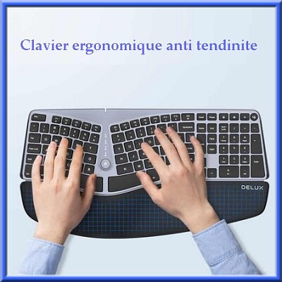Clavier ergonomique