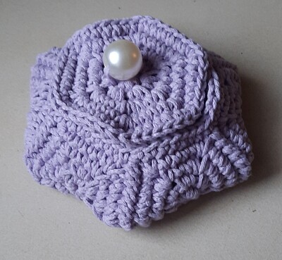 Bonbonière au crochet