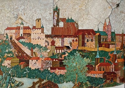Prague en pierres dures