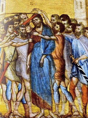 Cimabue Christ aux outrages