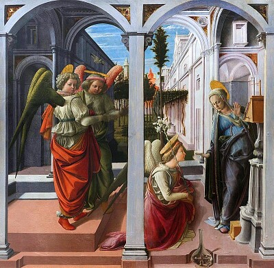 Filippo Lippi Annonciation