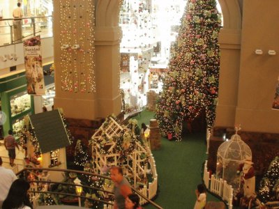 Punta carretas Shopping en navidad