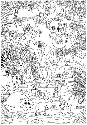 ANIMALES DE LA SELVA