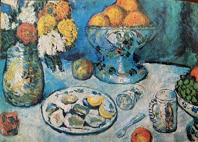 Picasso nature morte aux fruits