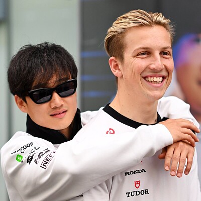 Liam Lawson and Yuki Tsunoda