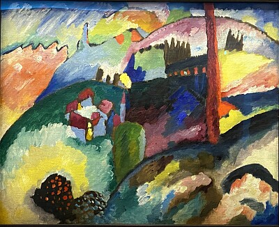 Kandinsky paysage 1910