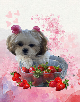 Mia Loves Strawberries