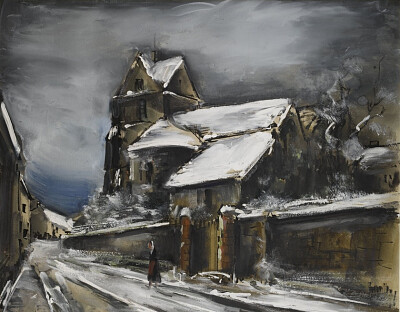 Vlaminck la neige