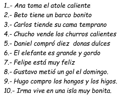 Sujeto y Predicado