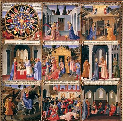 Fra Angelico scènes de la vie du Christ
