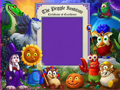 Peggle Certificate