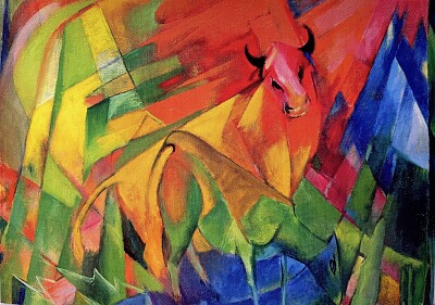 Franz Marc vache