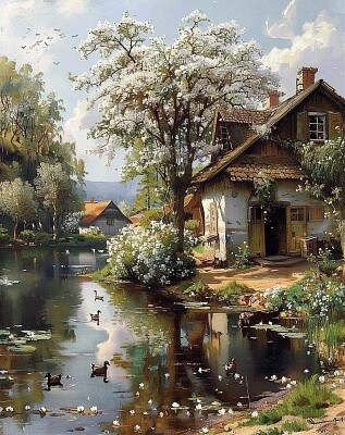 Casas lago