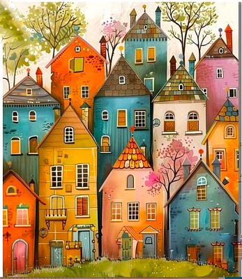 village coloré