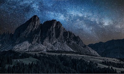 Campo de noche