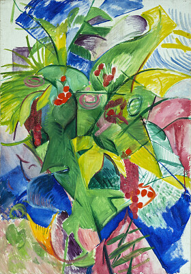 Maria Blutt Marc fleurs