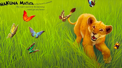 Simba happy