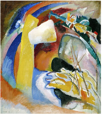 Kandinsky étude 1913