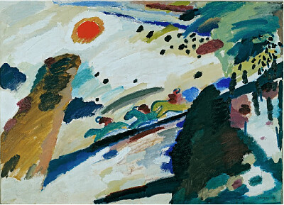 Kandinsky paysage romantique