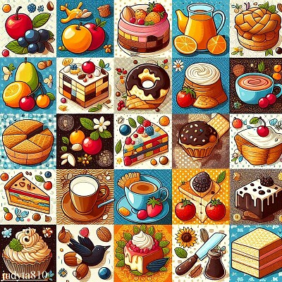 Collage, puzzle