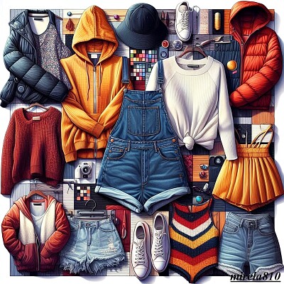 Collage, puzzle