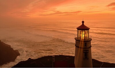 Faro sunset