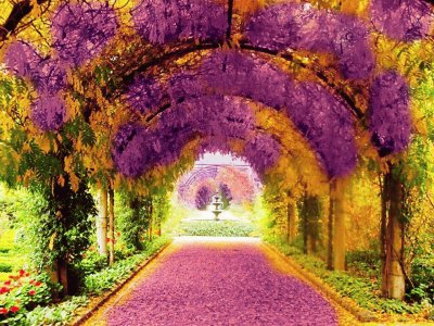 Passionate Feeling Walkway jigsaw puzzle