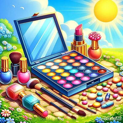 Makeup, cosmetics