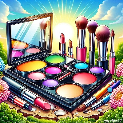 Makeup, cosmetics