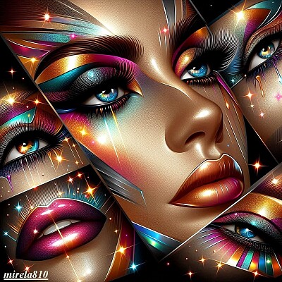 Makeup, cosmetics