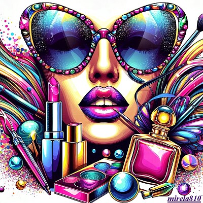 Makeup, cosmetics