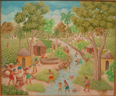 Jean Edouard village indien