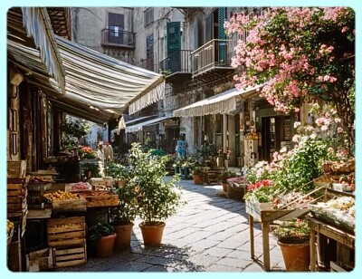 Jour de marché à Palerme