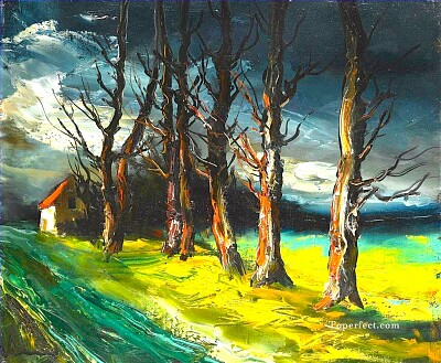 Vlaminck paysage aux arbres