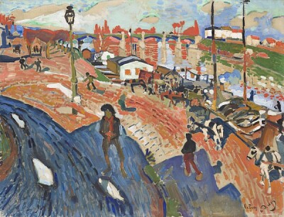 Derain le pont du Pecq