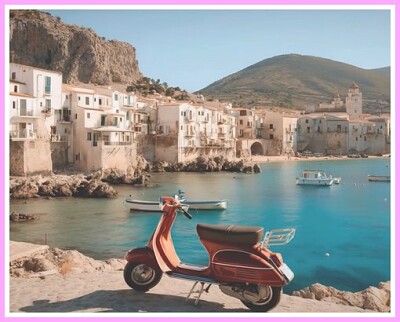 Voyage en Vespa en Sicile