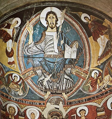 Maître de Tahull Christ en gloire