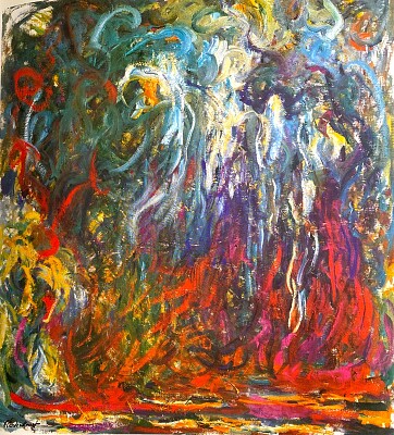 Monet Saules pleureurs 1923