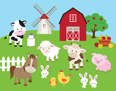 its about farm animals