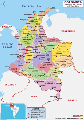 mapa de colombia