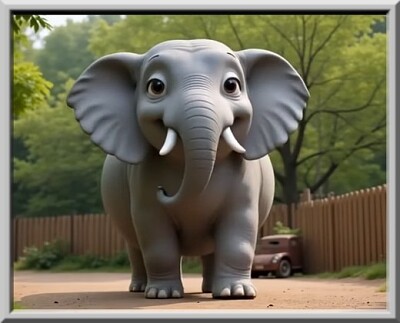 Bienvenue au zoo ! L 'Elephant
